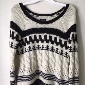 American Eagle Cable Knit Sweater